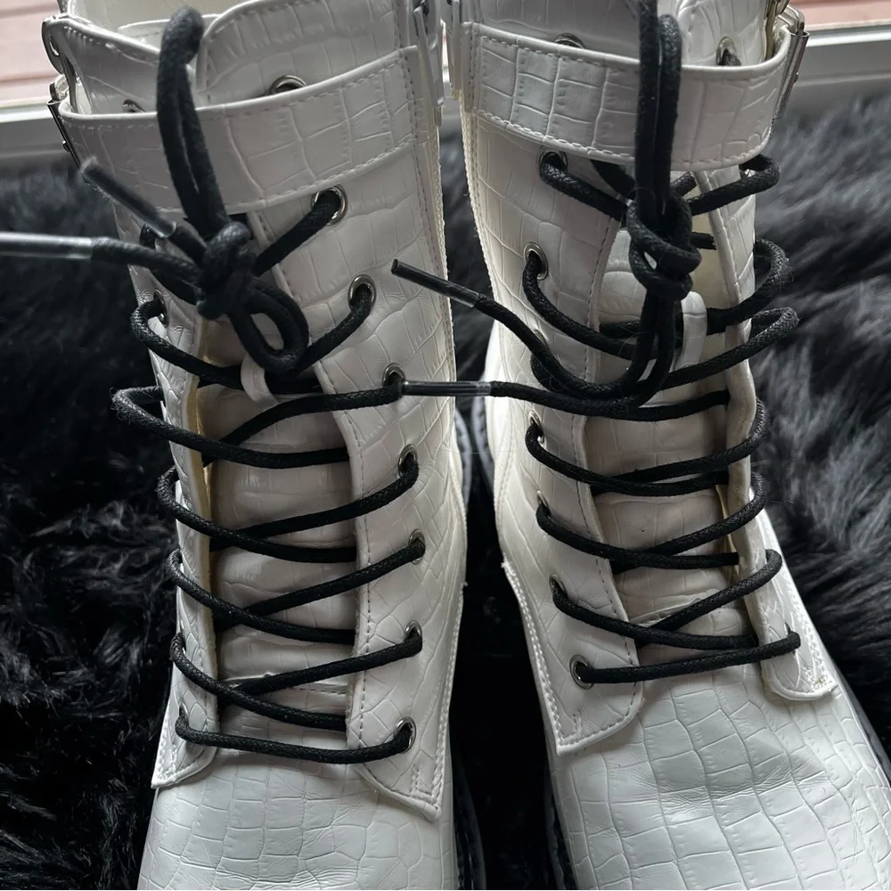 Catherine Malandrino “Runner” Combat Boots - Picture 6 of 11